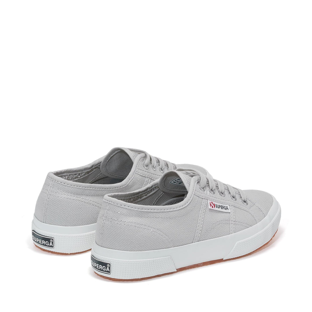 Klassische Unisex-Sneaker in Grau mit Obermaterial aus Baumwolle main
