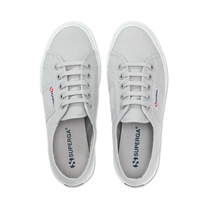 Klassische Unisex-Sneaker in Grau mit Obermaterial aus Baumwolle 4