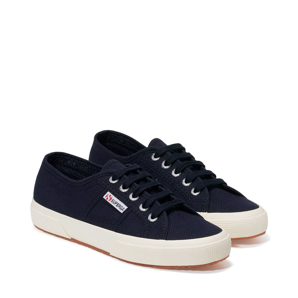 Klassische blaue Unisex-Sneaker mit Obermaterial aus Baumwolle 02