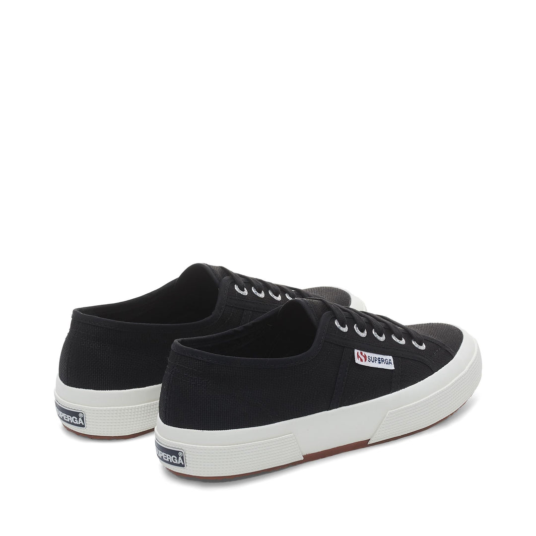 Baskets classiques unisexes noires avec tige en coton main