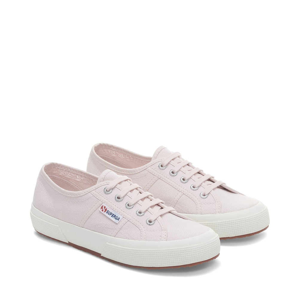 Sneakers Classiche Unisex Colore Rosa con Tomaia in Cotone 02