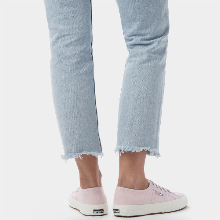 Sneakers Classiche Unisex Colore Rosa con Tomaia in Cotone 7