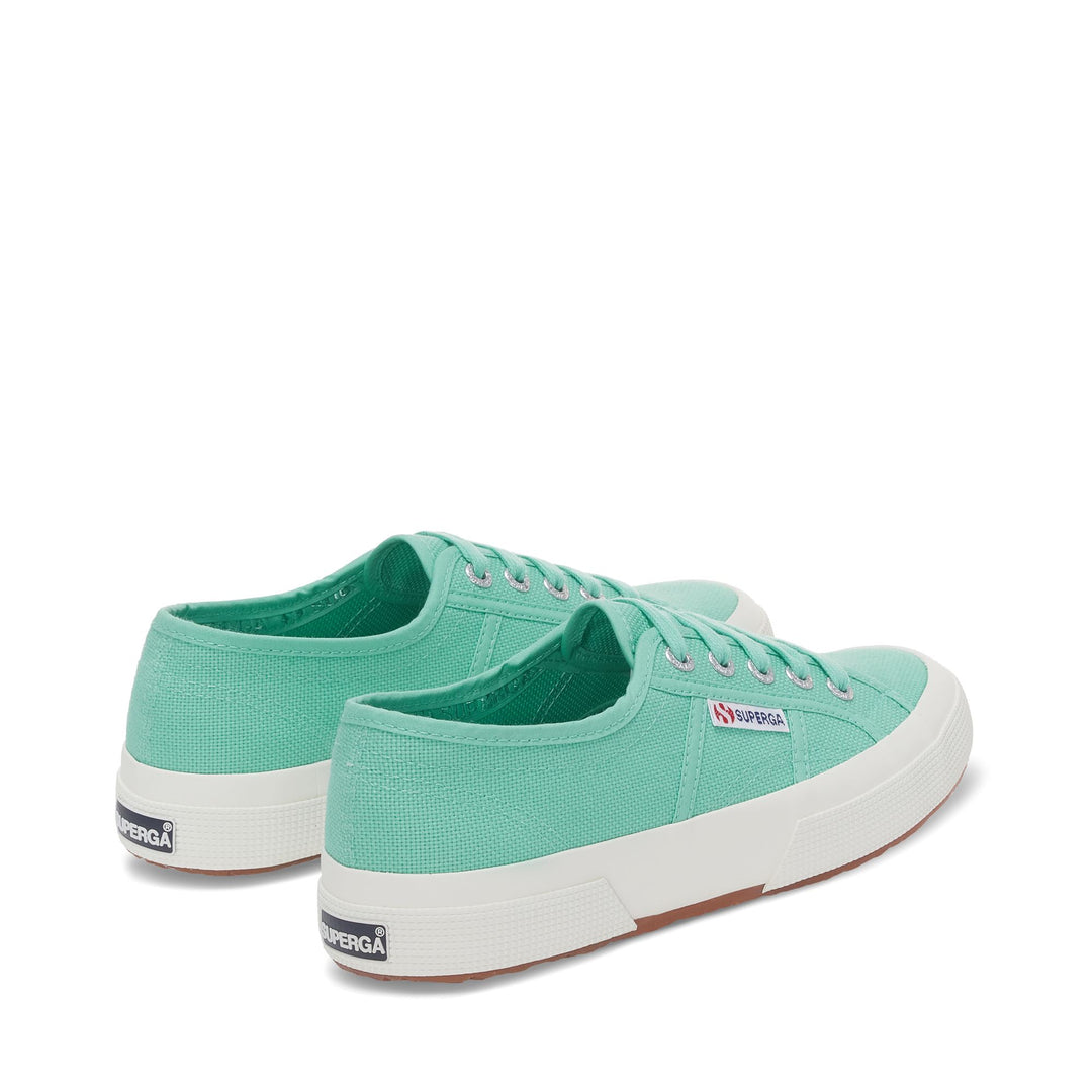 Classic Unisex Sneakers in Green with Cotton Upper main