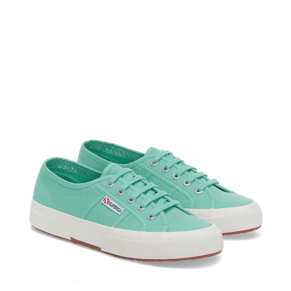 Klassische grüne Unisex-Sneaker mit Obermaterial aus Baumwolle 02