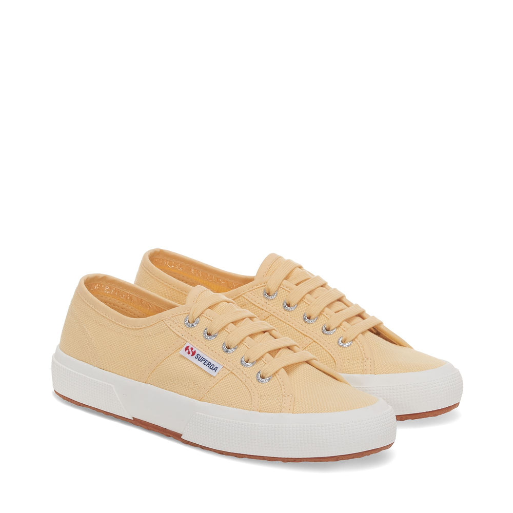 Unisex Classic Yellow Sneakers with Cotton Upper 02