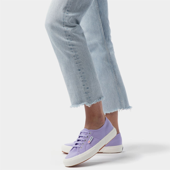 Classic Unisex Sneakers in Lilac with Cotton Upper 6