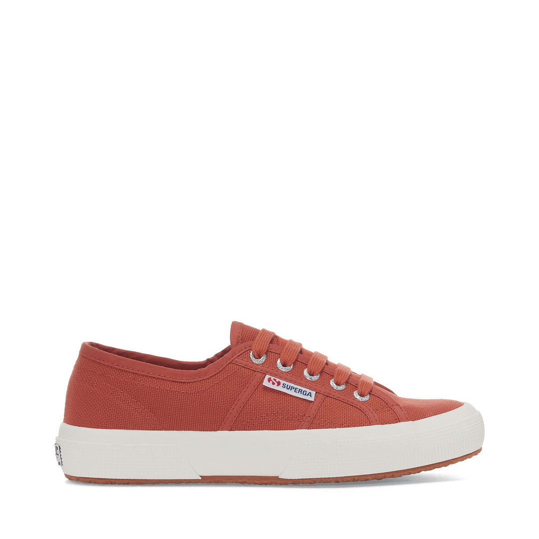 Klassische braune Unisex-Sneaker mit Obermaterial aus Baumwolle 01