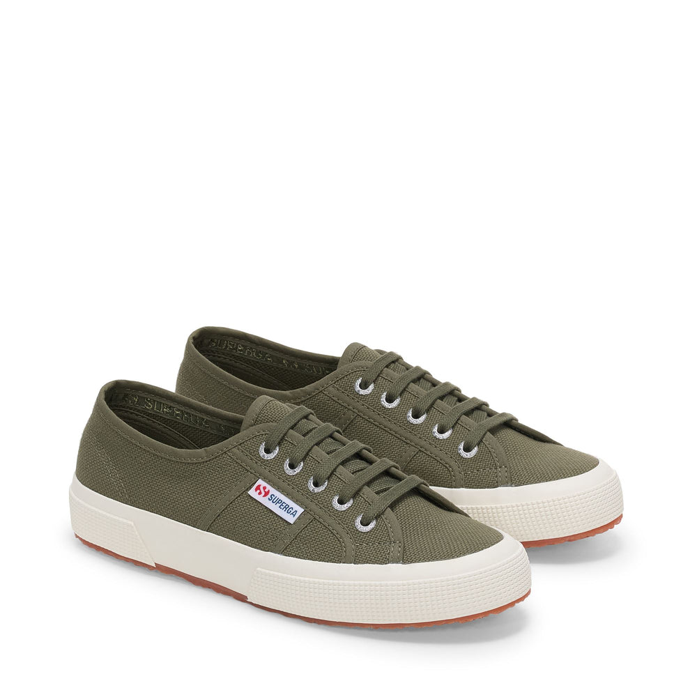 Klassische grüne Unisex-Sneaker mit Obermaterial aus Baumwolle 02