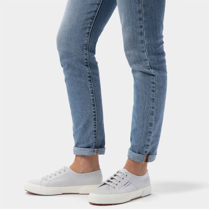 Classic Unisex Sneakers in Grey with Cotton Upper 6