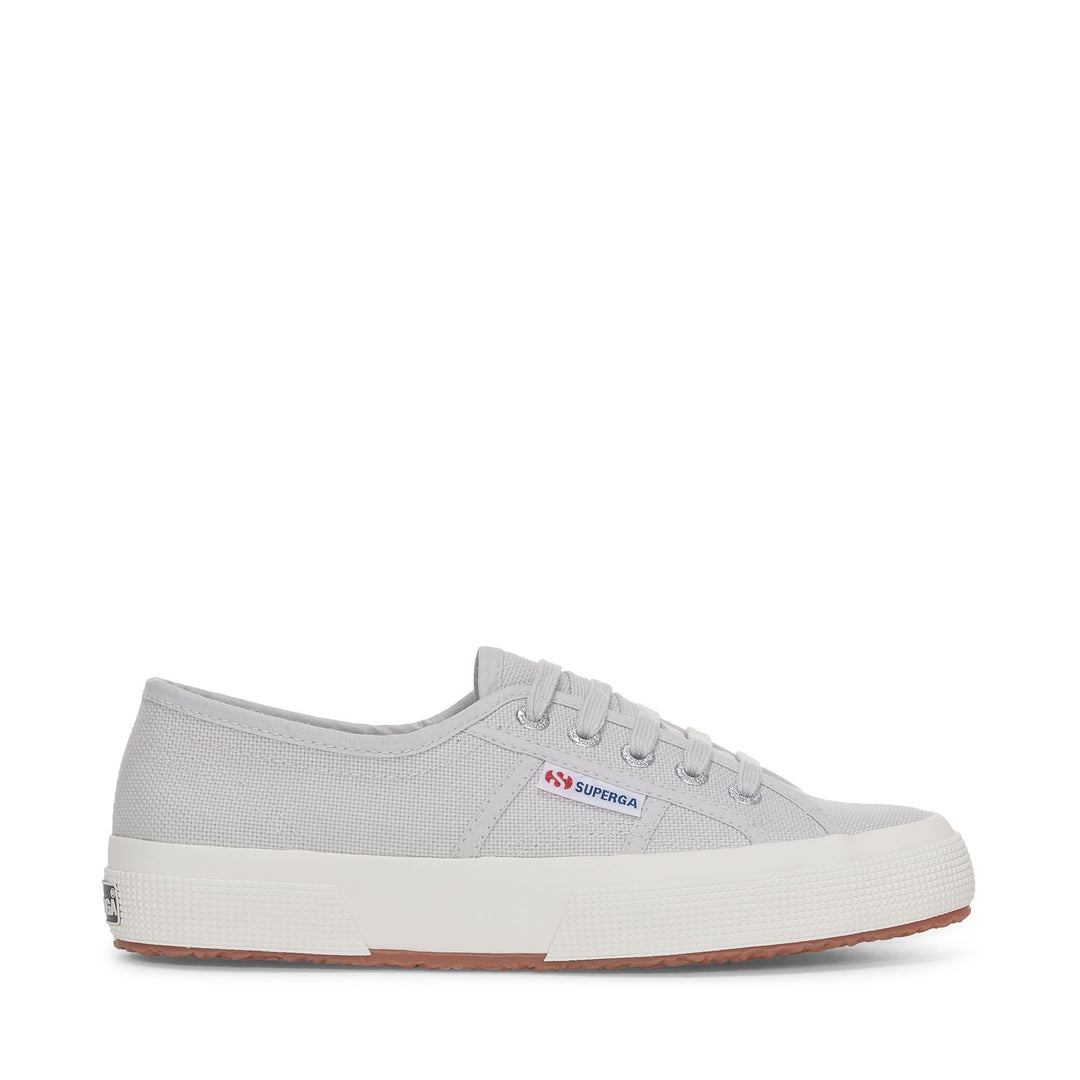 Klassische Unisex-Sneaker in Grau mit Obermaterial aus Baumwolle 01