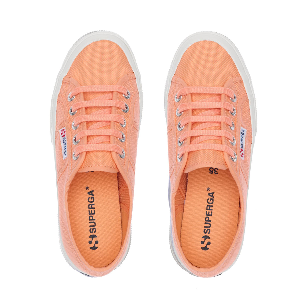 Unisex Classic Orange Sneakers with Cotton Upper main