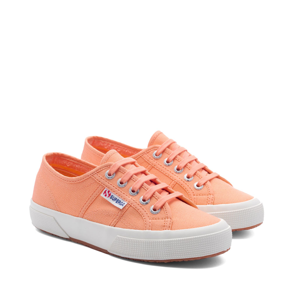 Unisex Classic Orange Sneakers with Cotton Upper 02