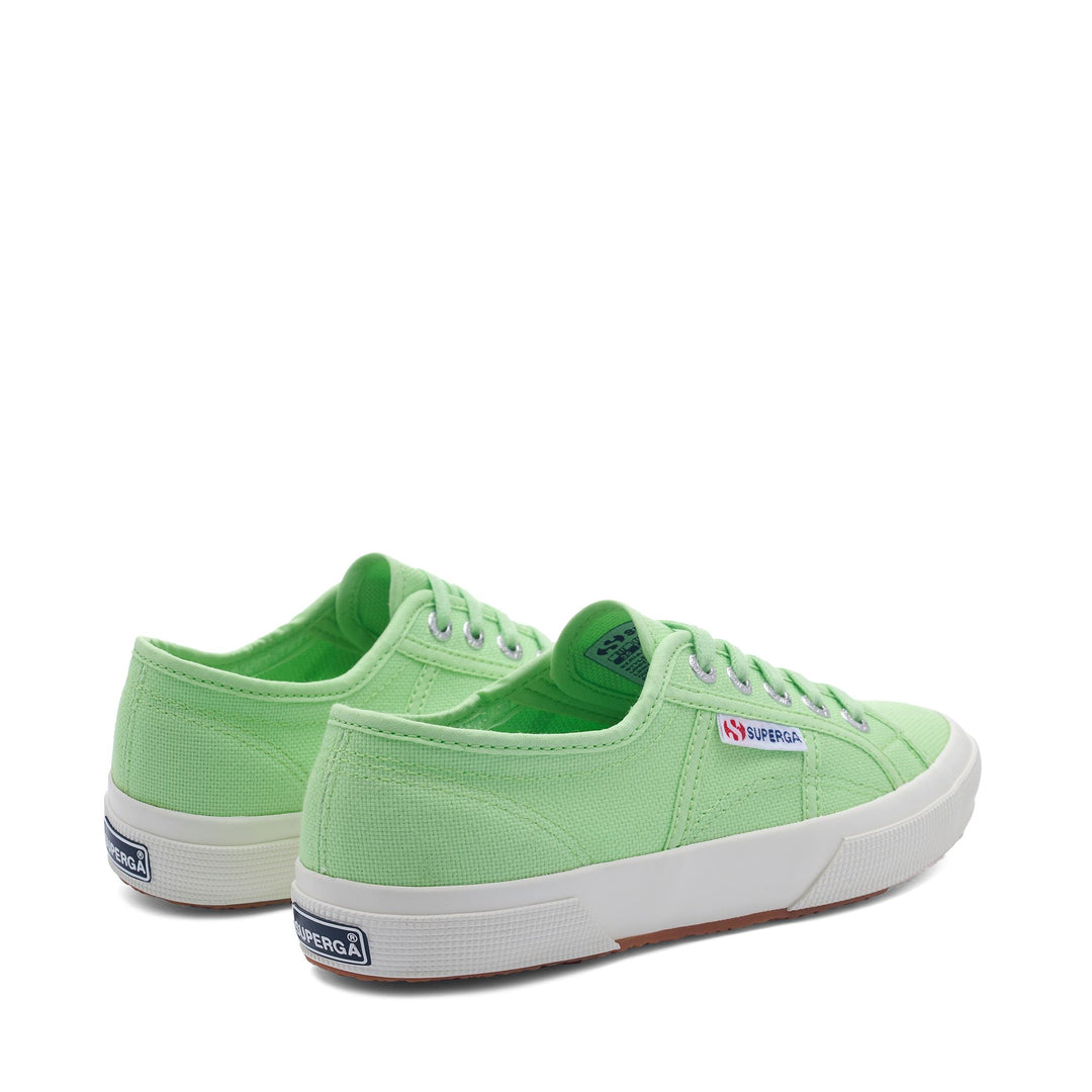 Classic Unisex Sneakers in Green with Cotton Upper main