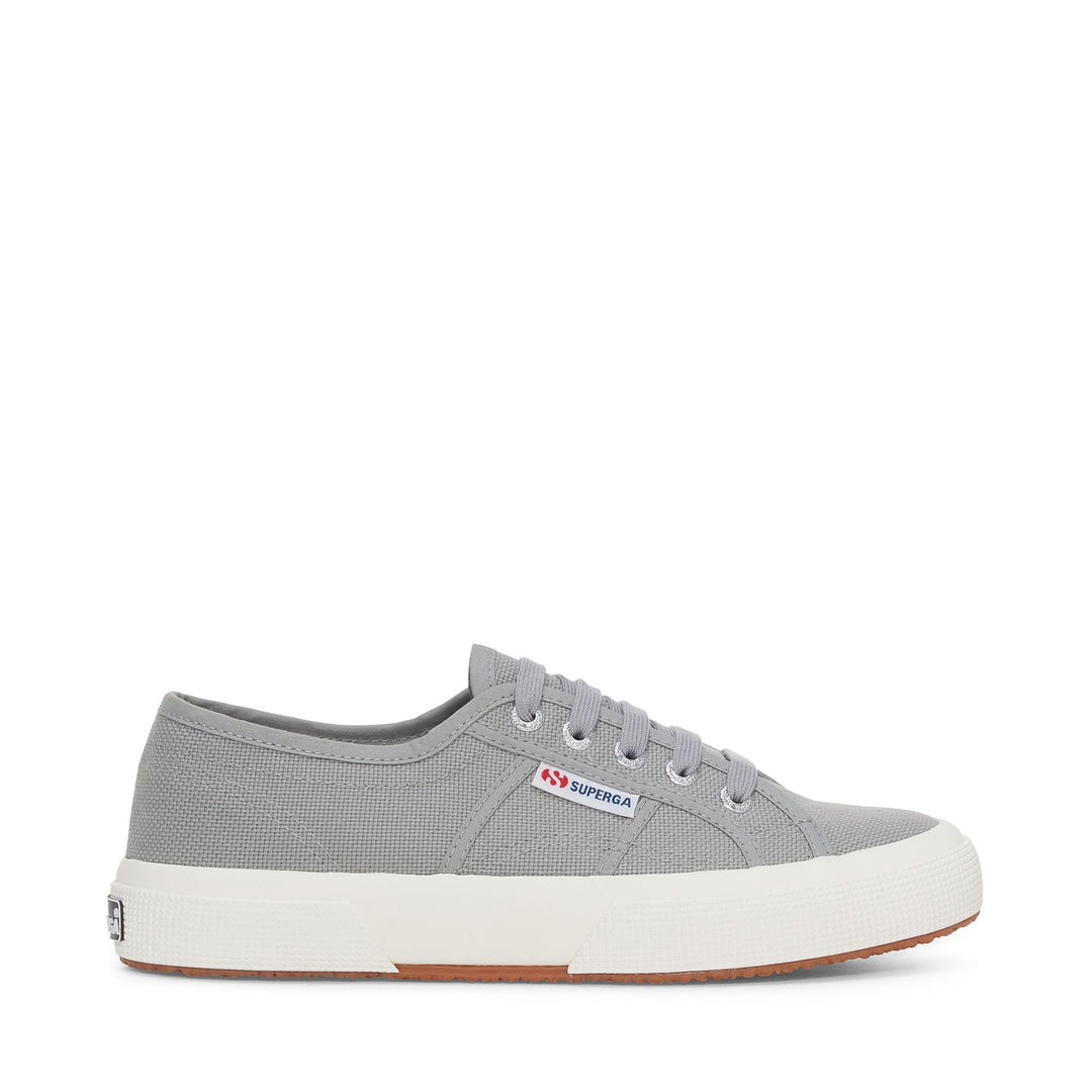 Sneakers Classiche Unisex Colore Grigio con Tomaia in Cotone 01