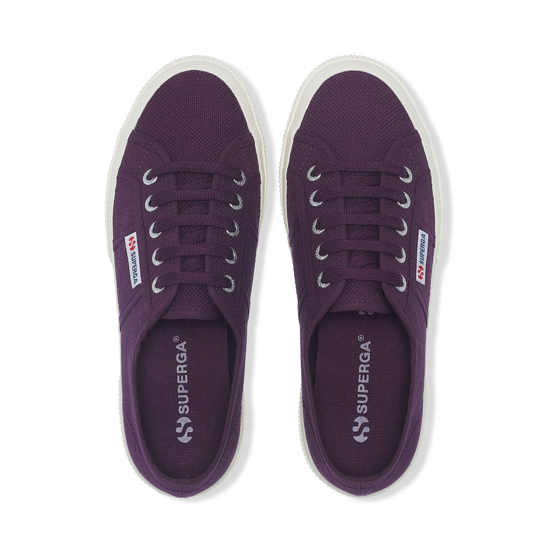 Classic Unisex Sneakers in Purple with Cotton Upper main