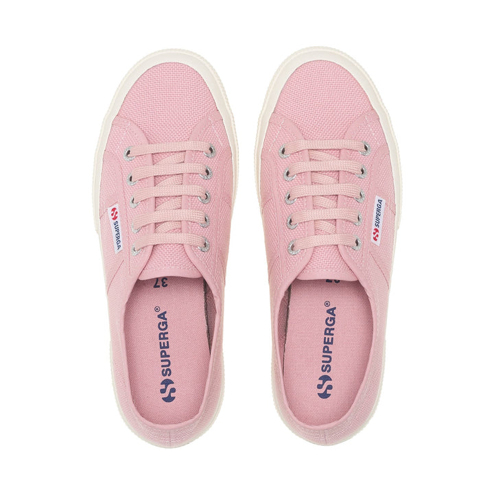 Baskets classiques unisexes roses avec tige en coton 4