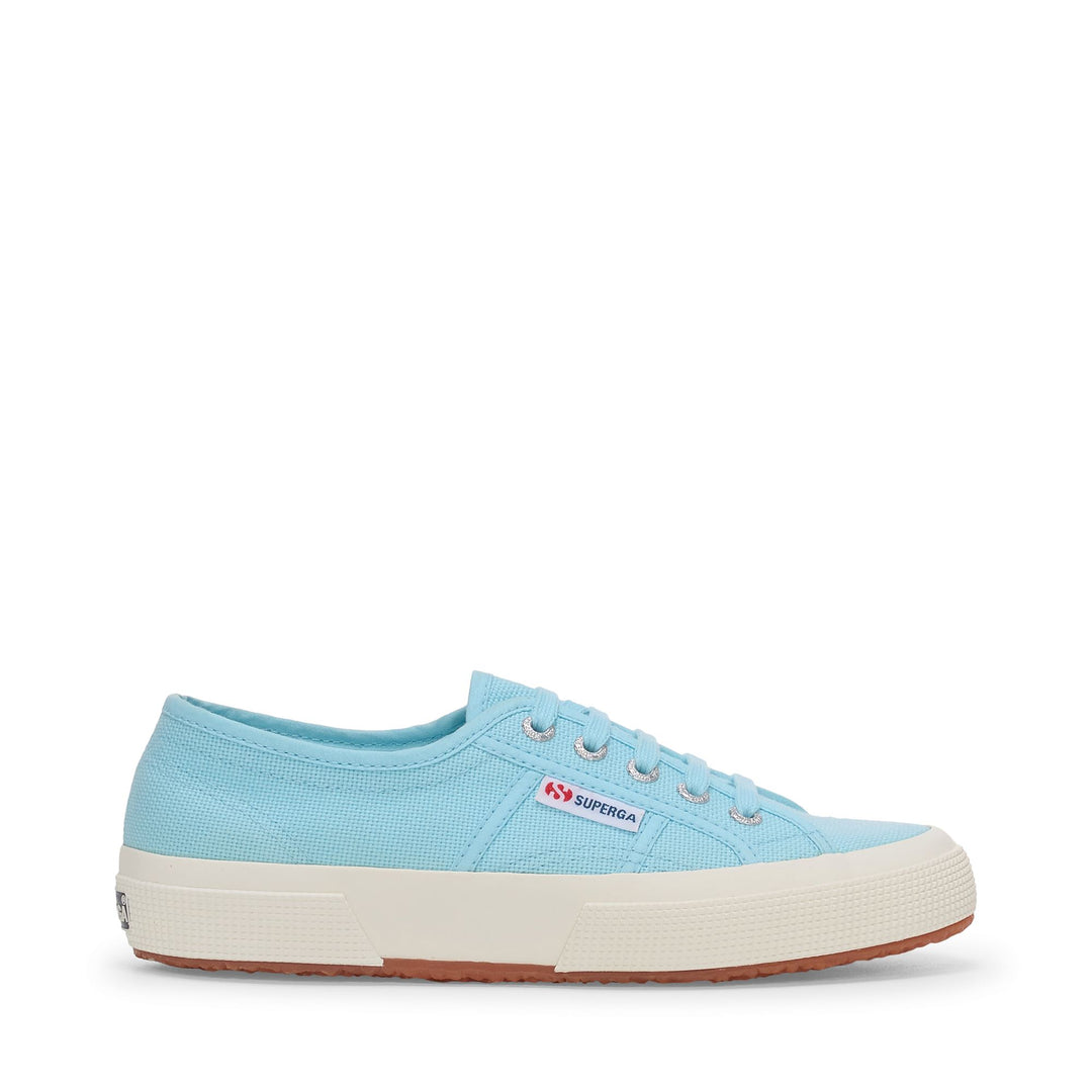 Klassische blaue Unisex-Sneaker mit Obermaterial aus Baumwolle 01