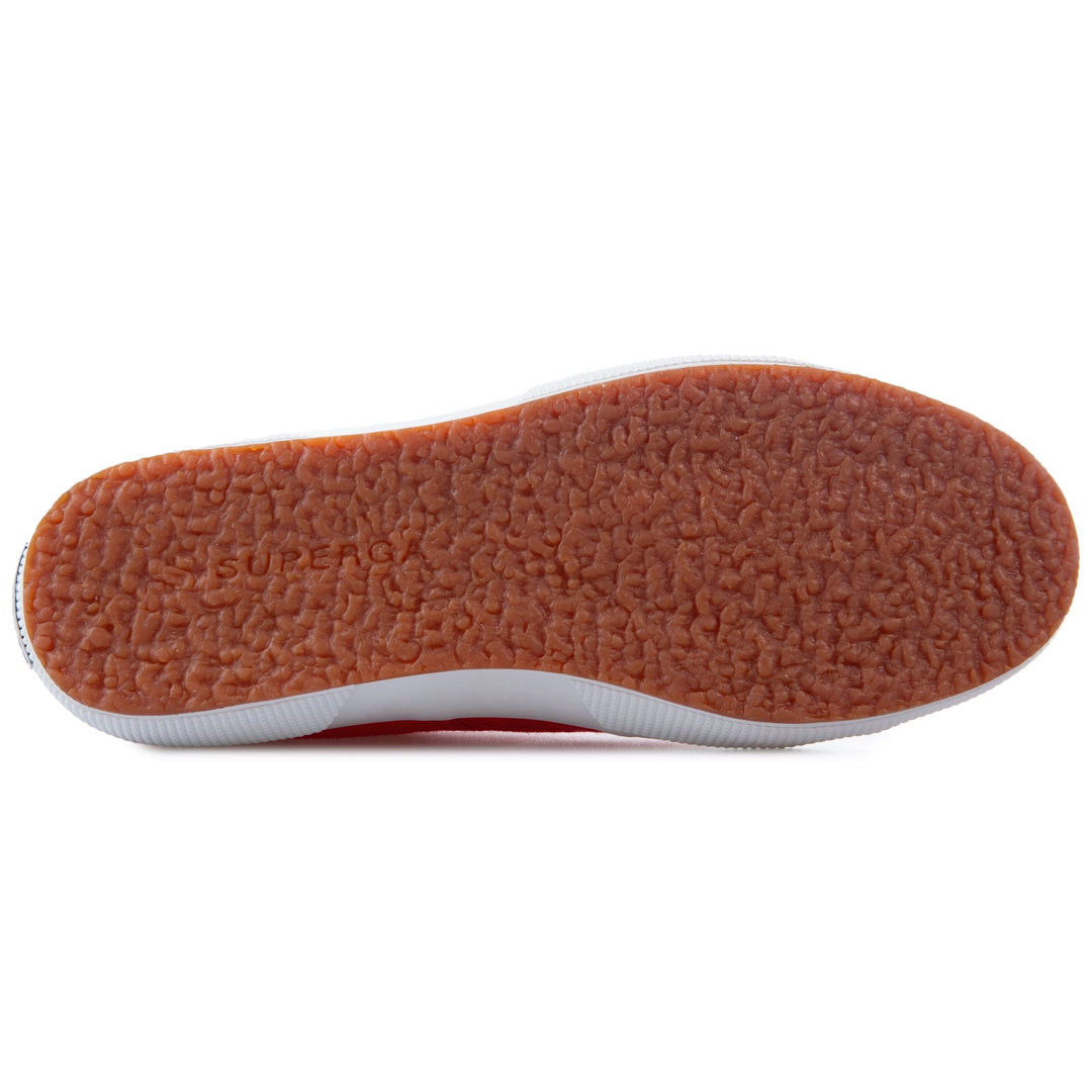 Klassische rote Unisex-Sneaker mit Obermaterial aus Baumwolle main