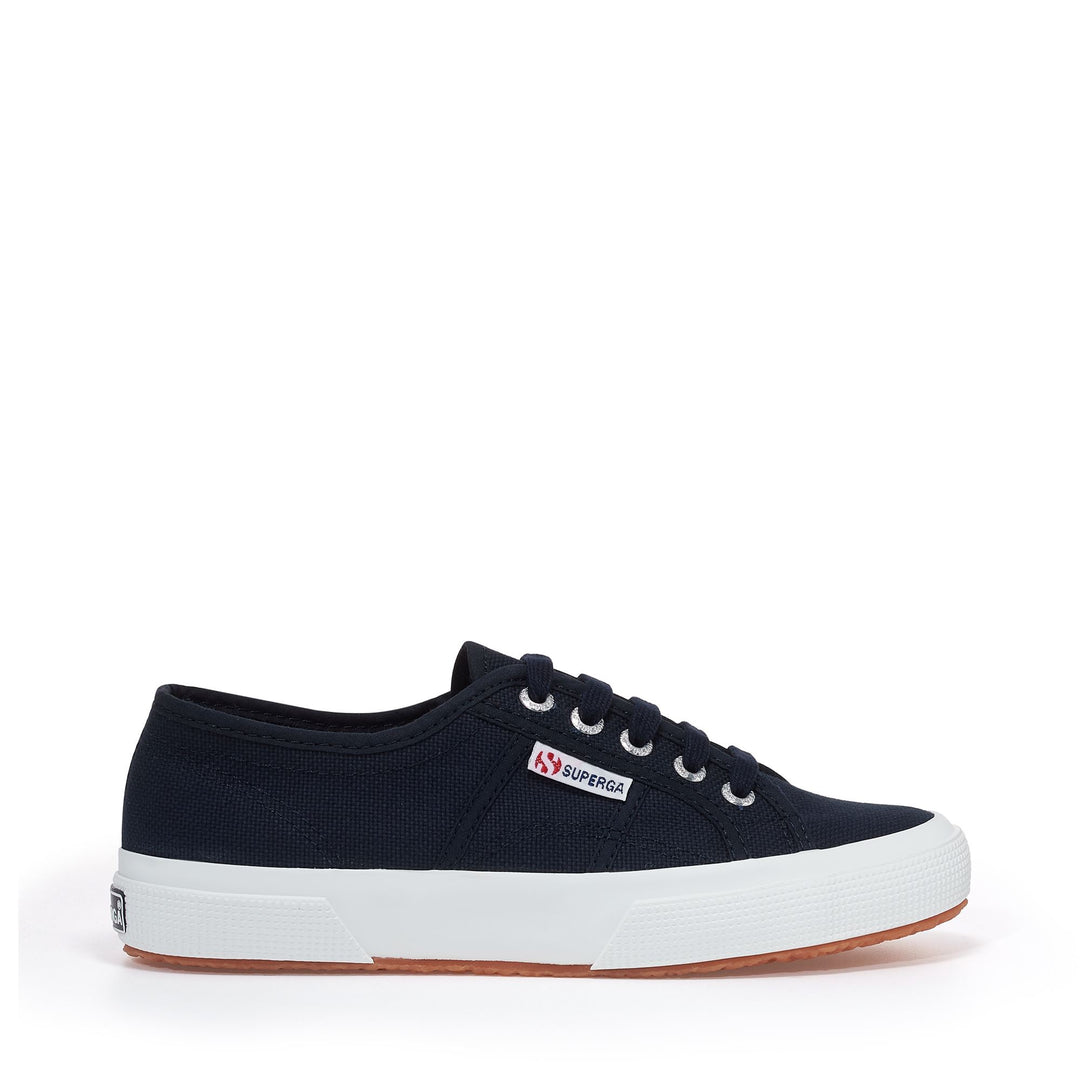 Klassische Unisex-Sneaker in Marineblau mit Obermaterial aus Baumwolle 01