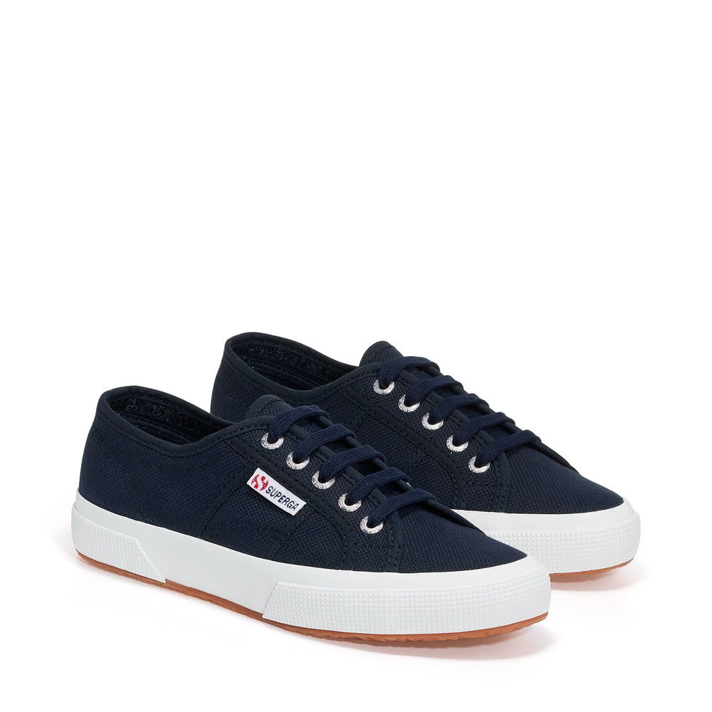 Klassische Unisex-Sneaker in Marineblau mit Obermaterial aus Baumwolle 02