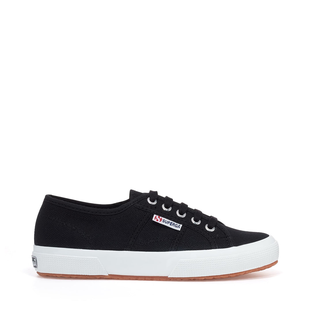 Klassische schwarze Unisex-Sneaker mit Obermaterial aus Baumwolle 01