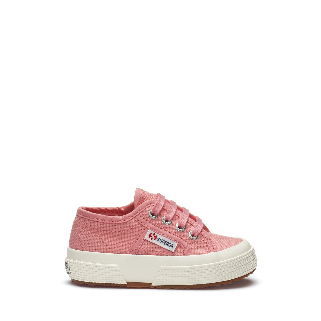 Kinder-Sneaker in Rosa mit Obermaterial aus Baumwolle 01