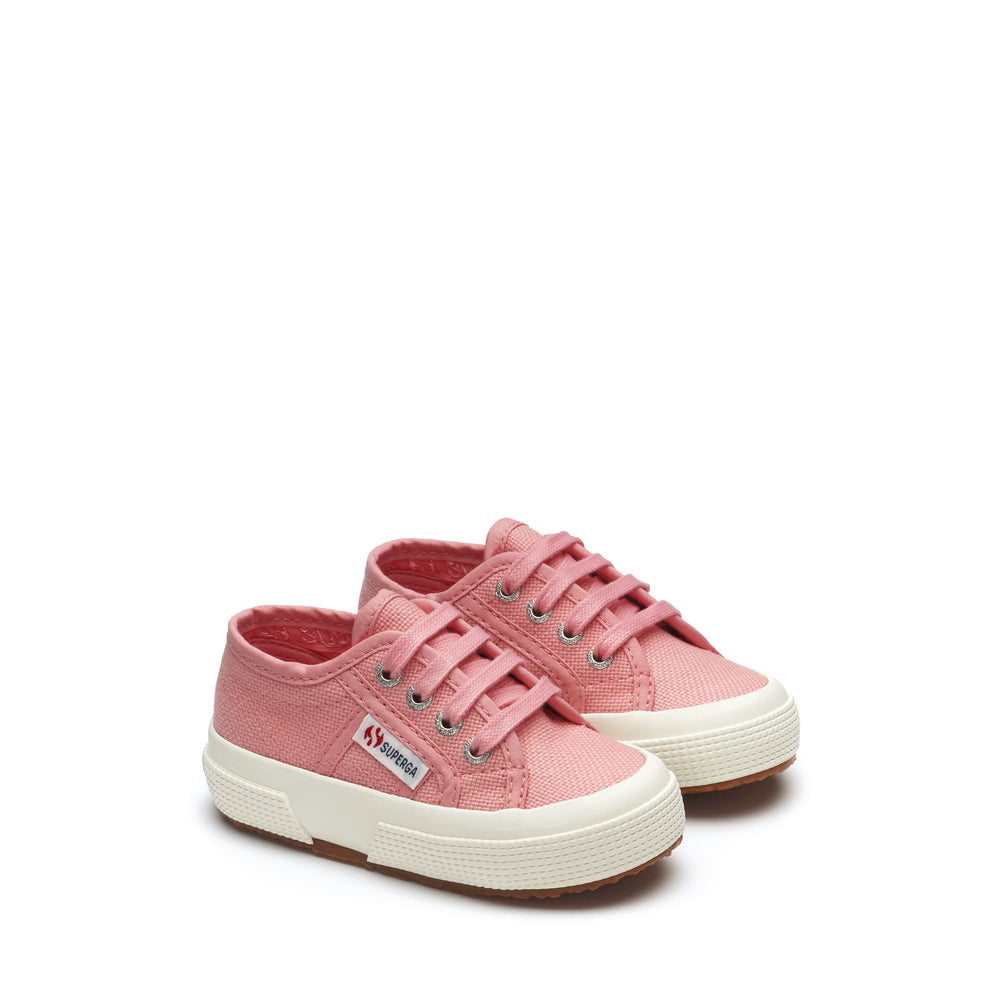 Kinder-Sneaker in Rosa mit Obermaterial aus Baumwolle 02