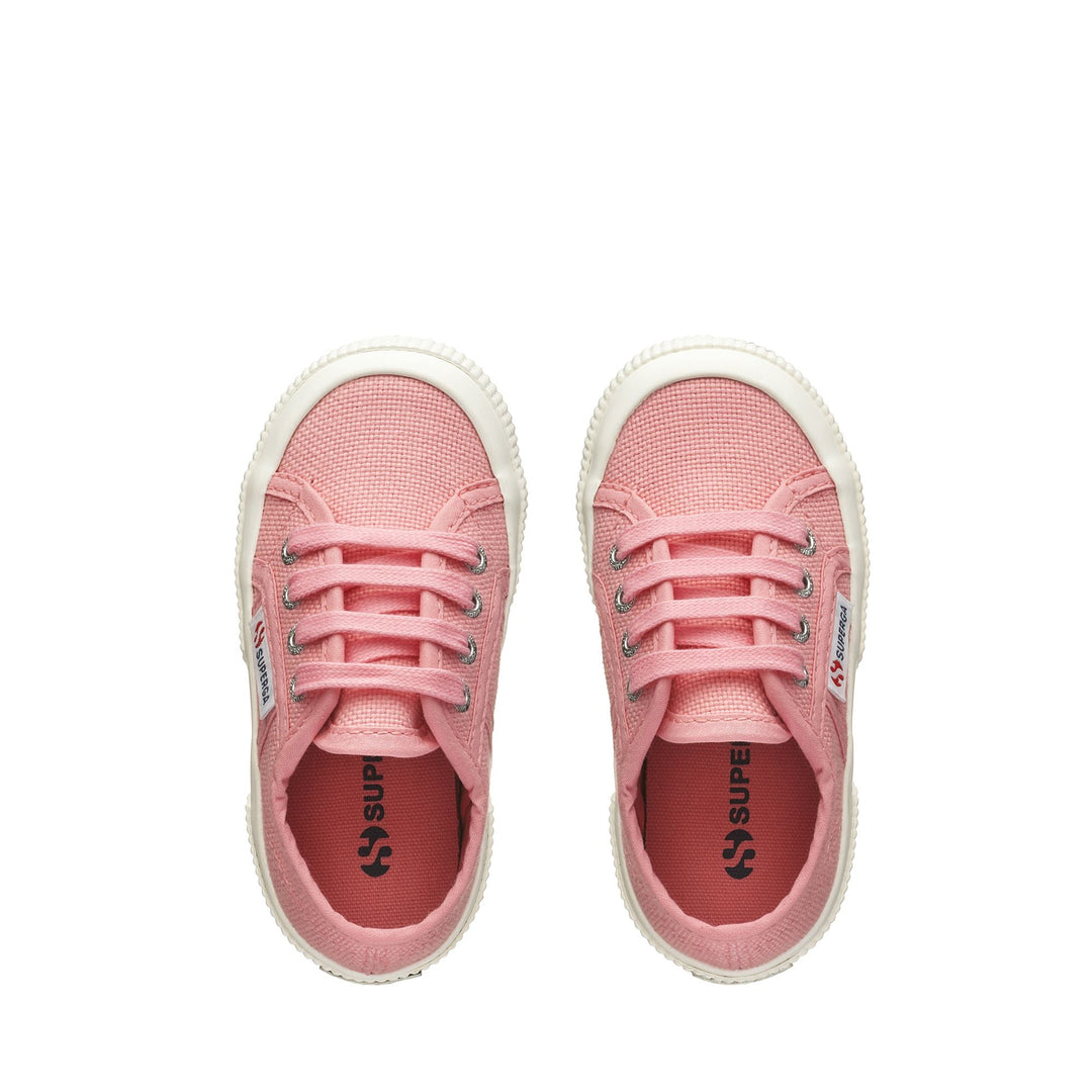 Kinder-Sneaker in Rosa mit Obermaterial aus Baumwolle main