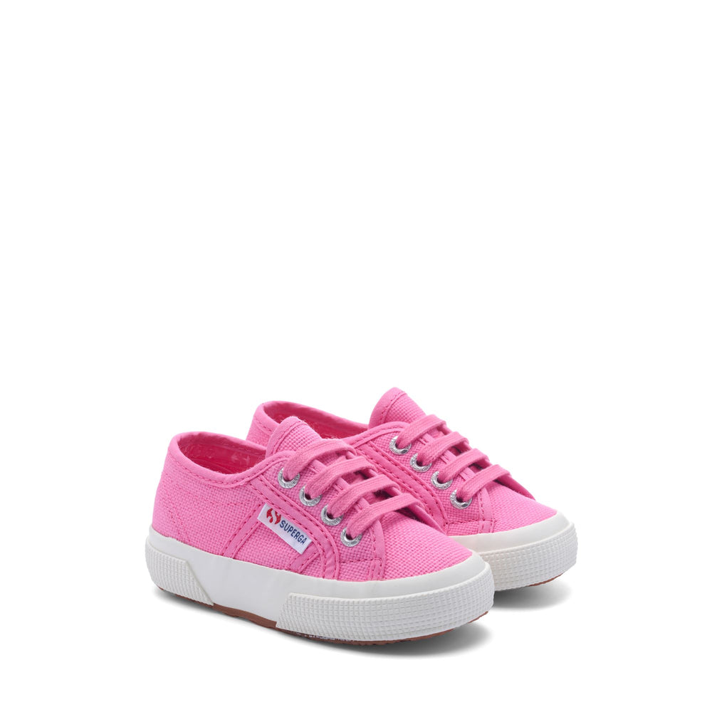 Kinder-Sneaker in Rosa mit Obermaterial aus Baumwolle 02