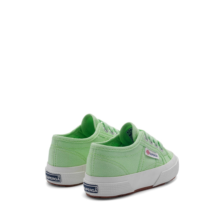 Kinder-Sneaker in Grün mit Obermaterial aus Baumwolle 3