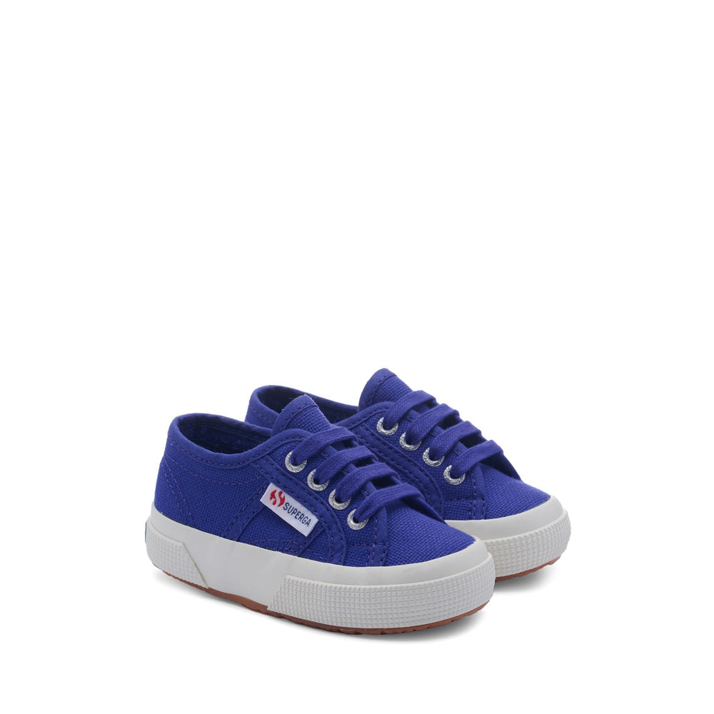Kinder-Sneaker in Blau mit Obermaterial aus Baumwolle 02