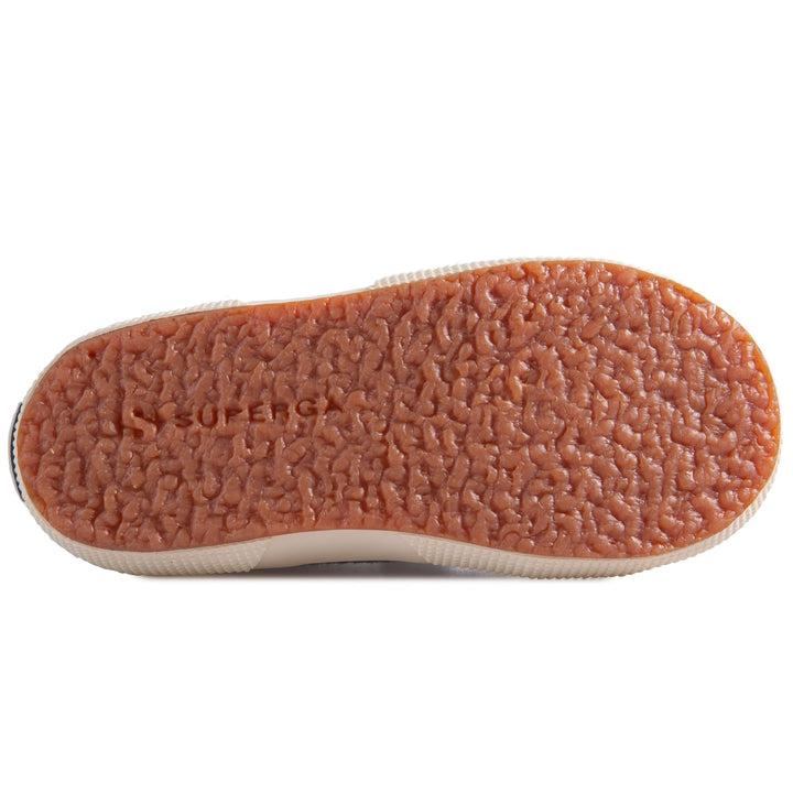 Klassische blaue Kinder-Sneaker mit Obermaterial aus Baumwolle 6