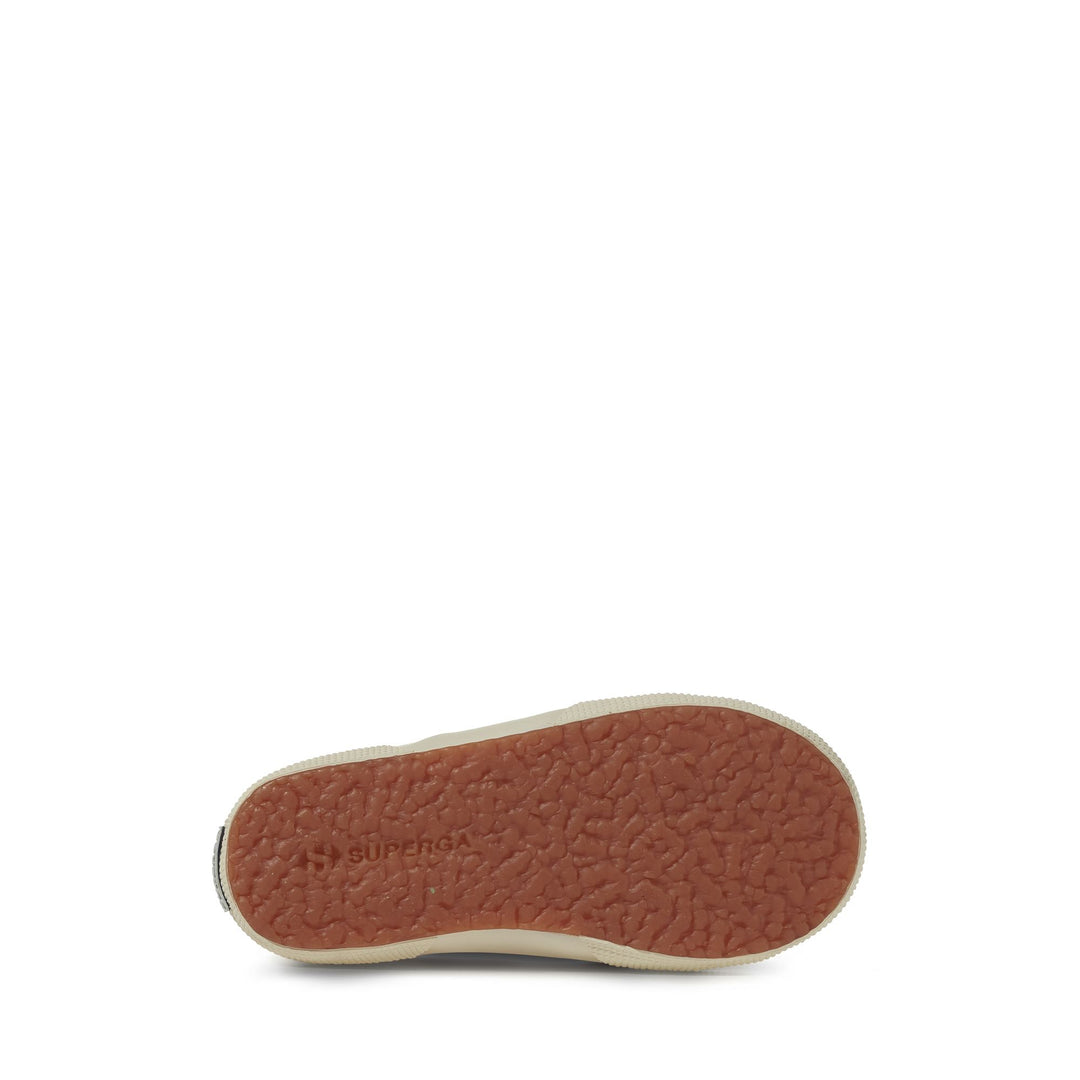 Klassische rote Kinder-Sneaker mit Obermaterial aus Baumwolle main