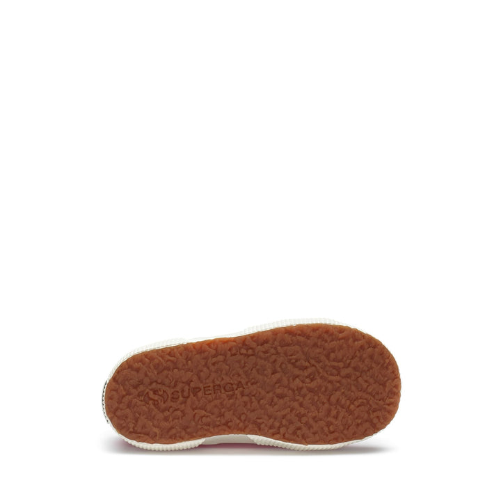 Klassische rosa Kinder-Sneaker mit Obermaterial aus Baumwolle 5