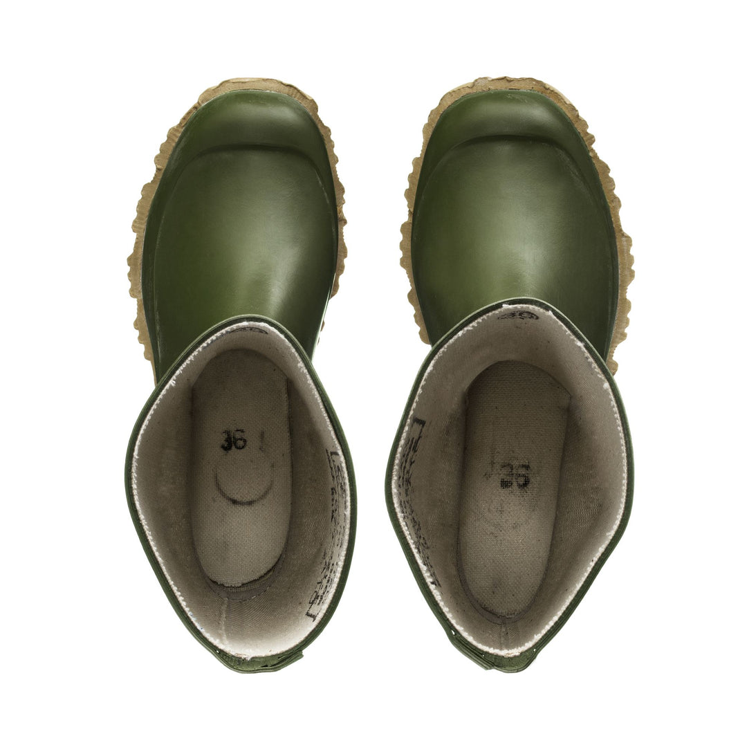 Hohe Gummistiefel Unisex Olivgrün main