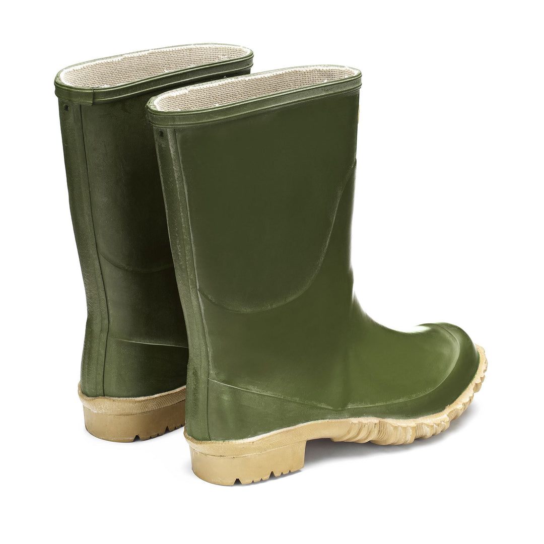 Hohe Gummistiefel Unisex Olivgrün main