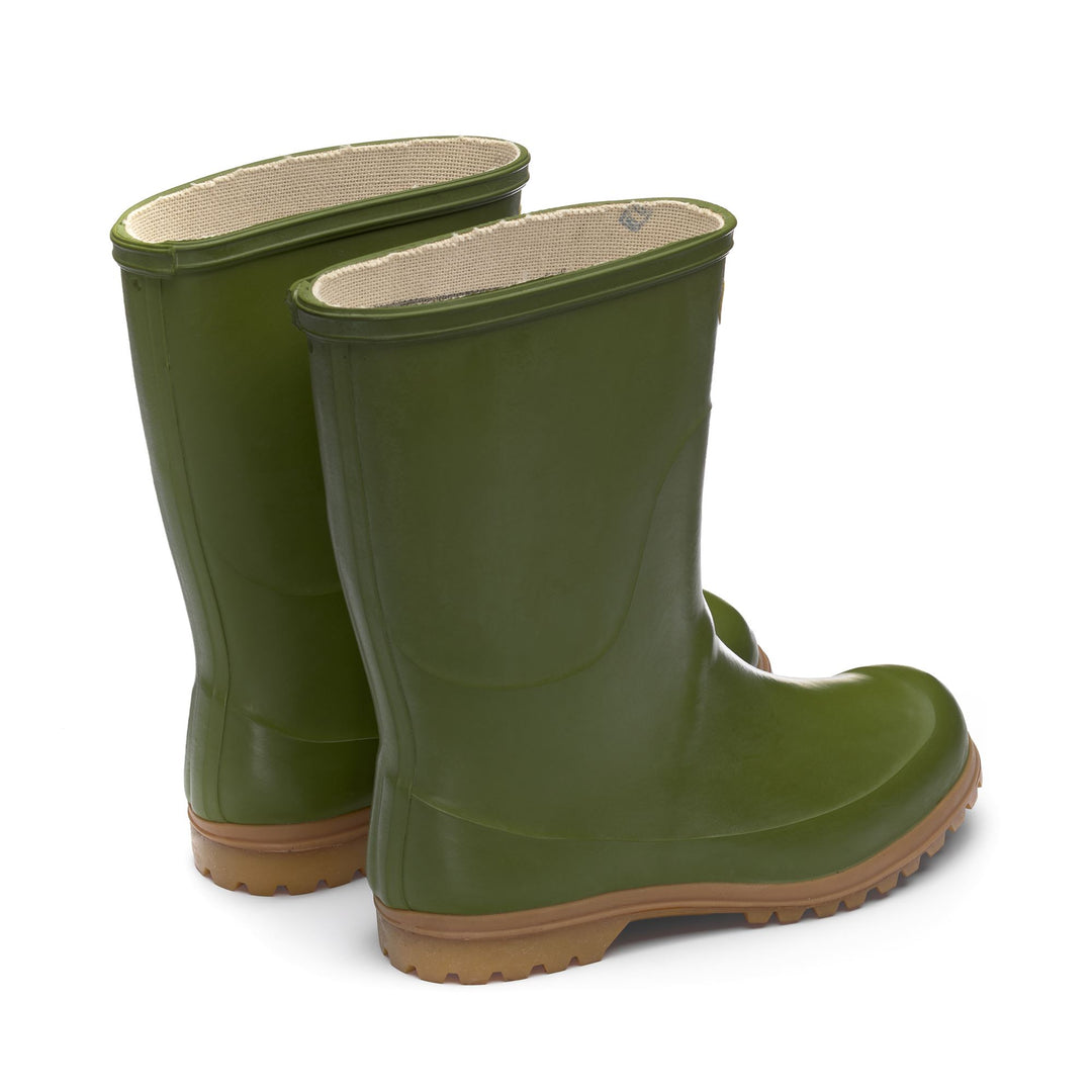 Hohe Gummistiefel Unisex Olivgrün main
