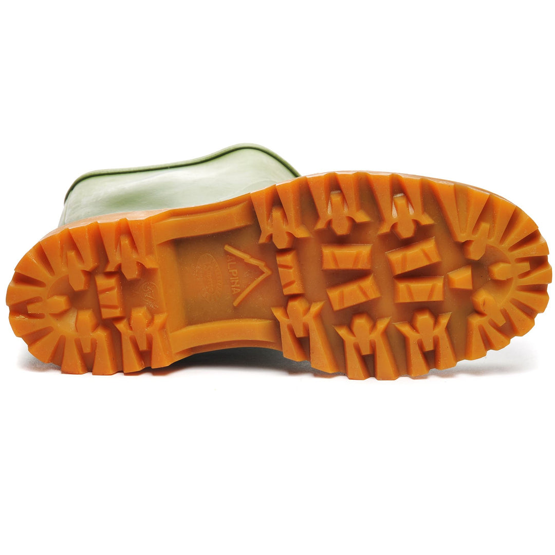 Hohe Gummistiefel Unisex Olivgrün main