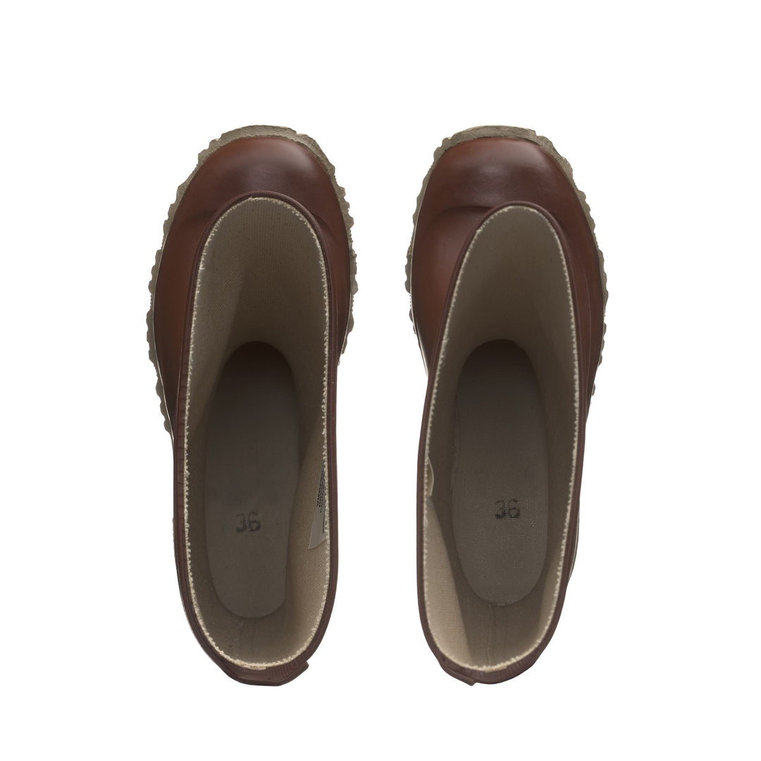 Hohe Gummistiefel Unisex Farbe Braun main