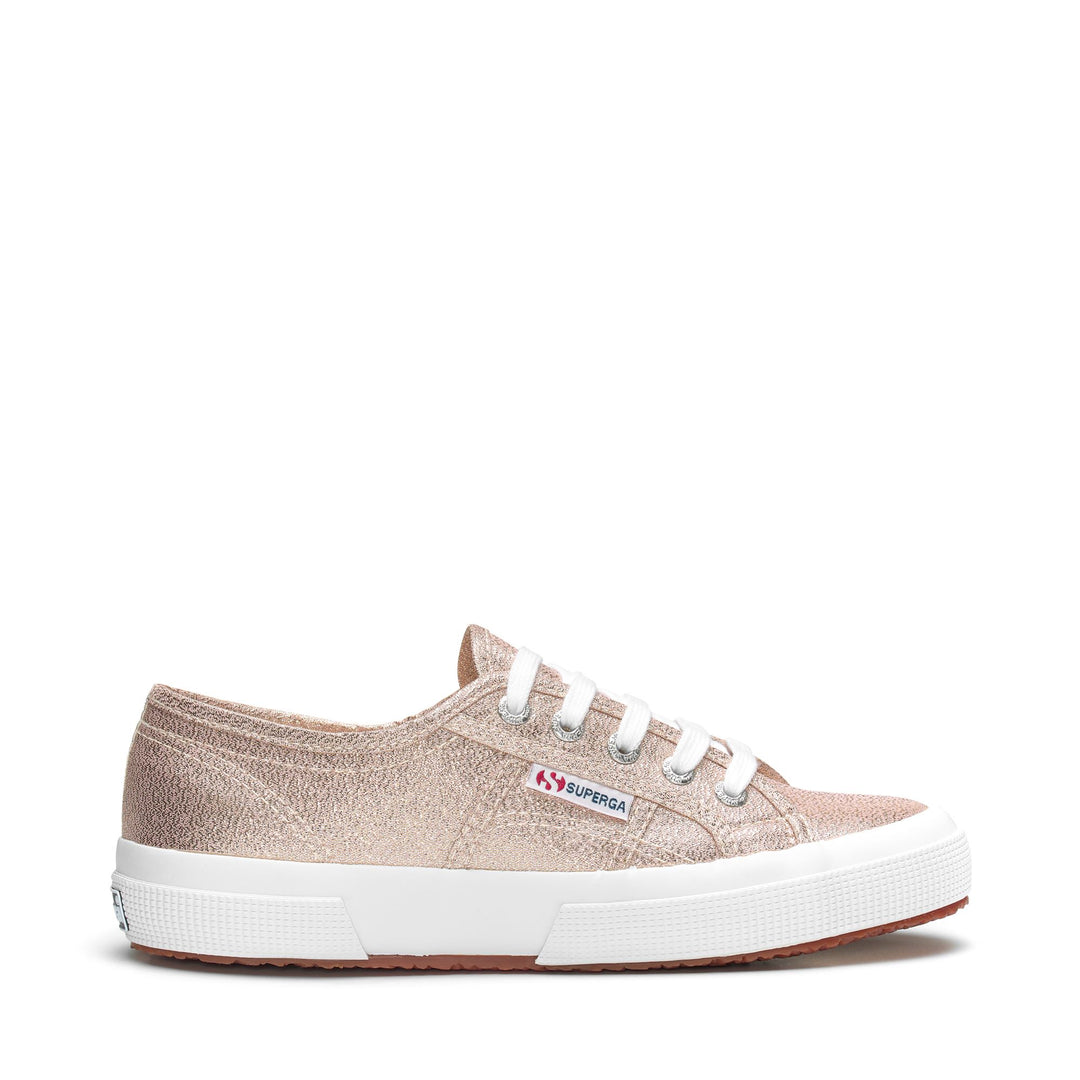 Klassische Rose-Sneaker für Damen mit Obermaterial aus Baumwolle 01
