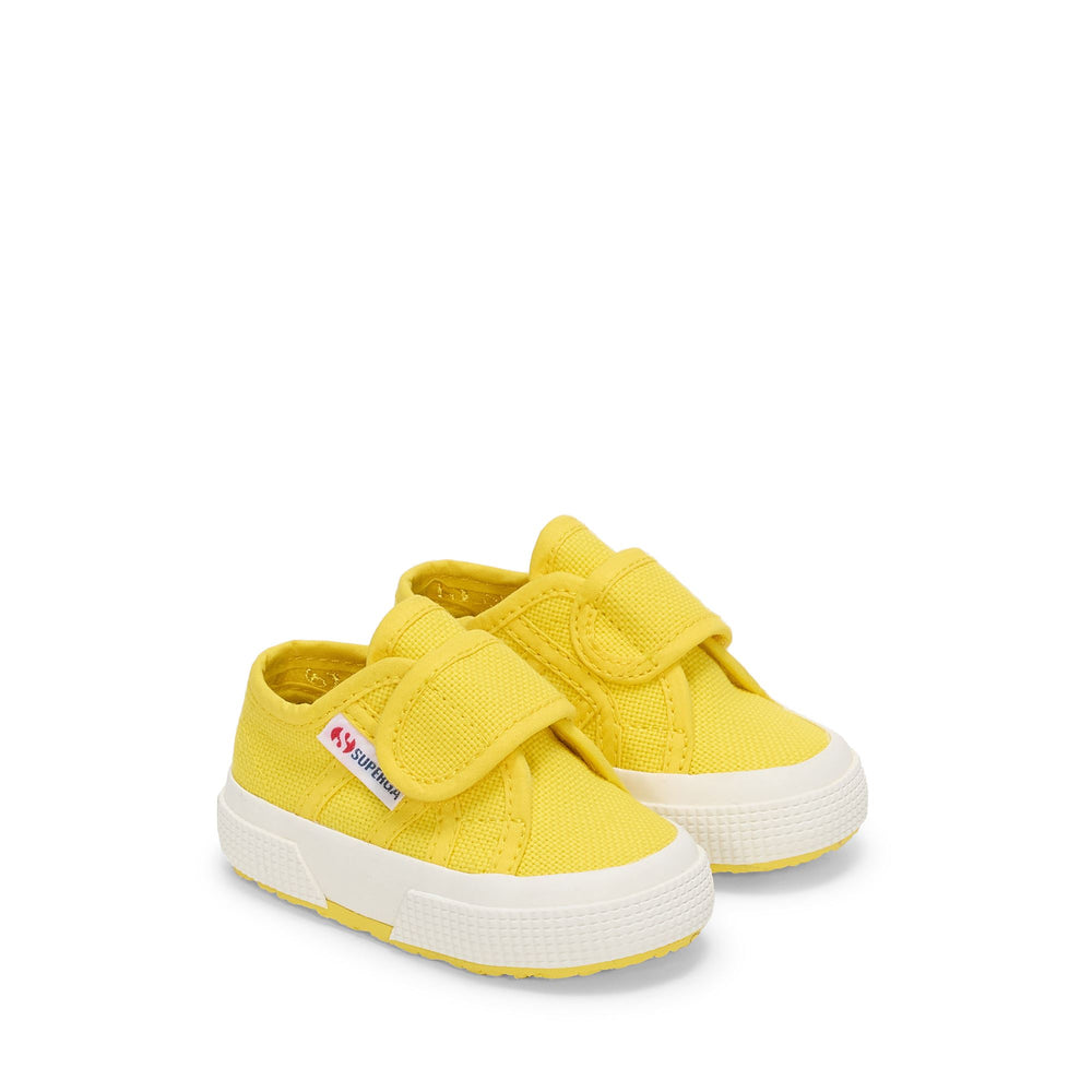 Kinder-Sneaker in Orange mit Obermaterial aus Baumwolle 02