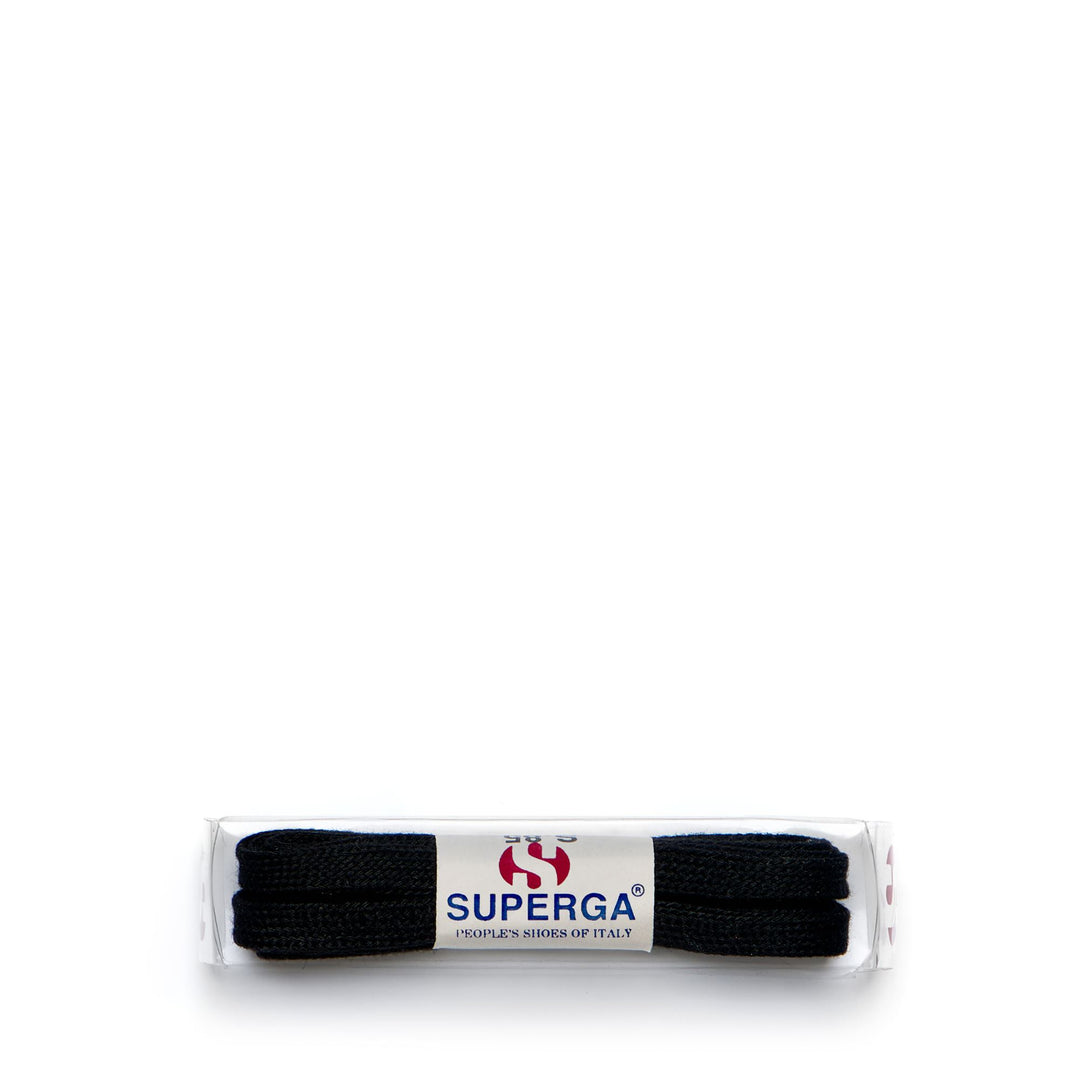 Schwarze Unisex-Schnürsenkel mit Baumwollmaterial 01