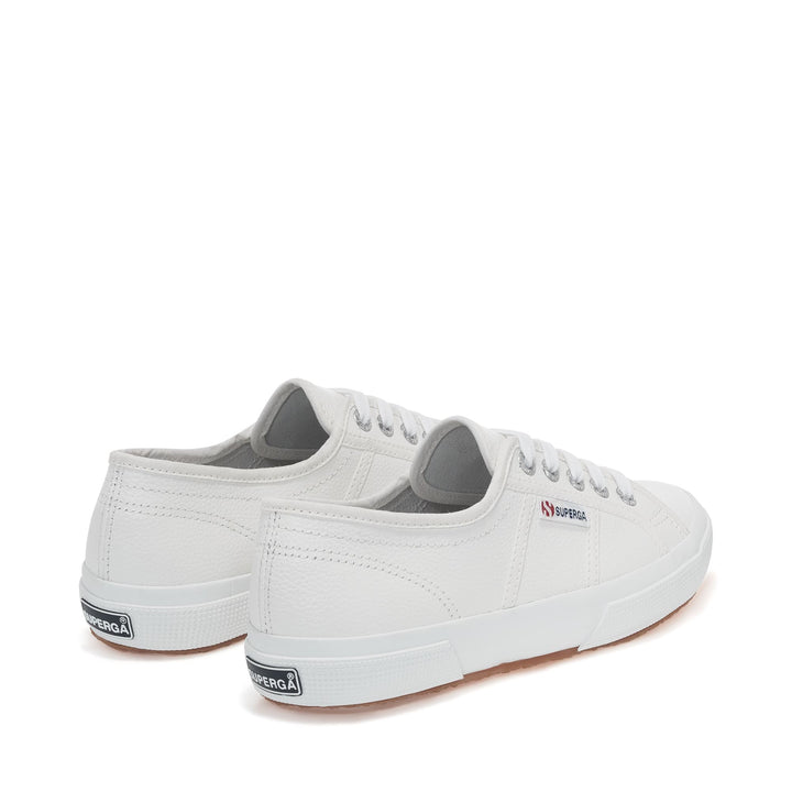 Weiße Unisex-Sneaker mit Obermaterial aus Leder 3