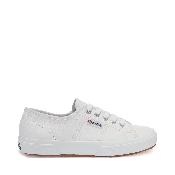Weiße Unisex-Sneaker mit Obermaterial aus Leder 1