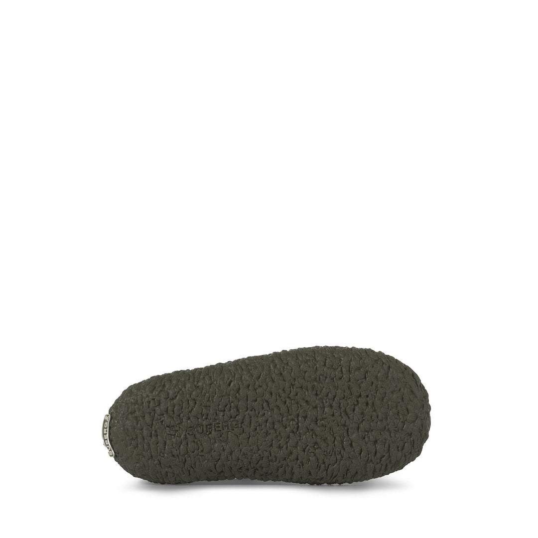 Grüne Stiefeletten für Jungen mit Obermaterial aus Wildleder in Militärgrün main