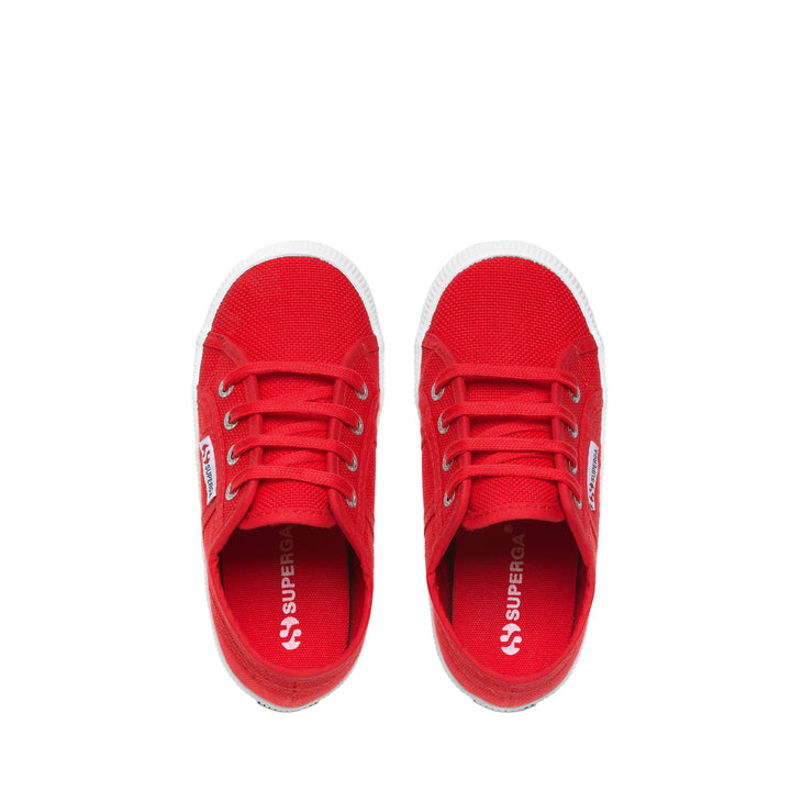 Kinder-Sneaker in Rot mit Obermaterial aus Baumwolle 4