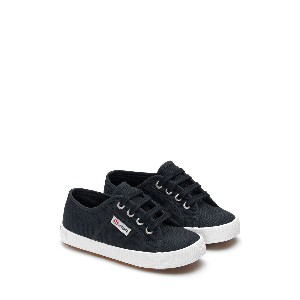 Kinder-Sneaker in Navy mit Obermaterial aus Baumwolle 02