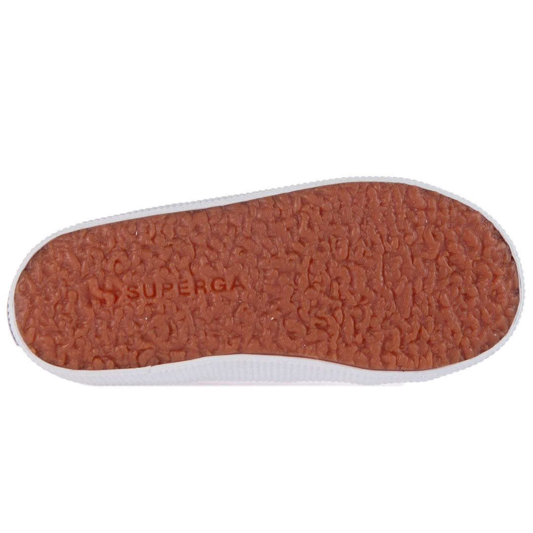 Weiße Kinder-Sneaker mit Obermaterial aus Baumwolle main