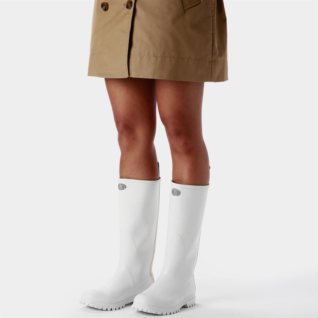Hohe Gummistiefel Unisex Farbe Weiß main