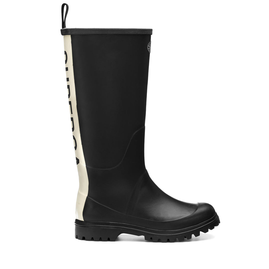 Hohe Gummistiefel Unisex Schwarz 01